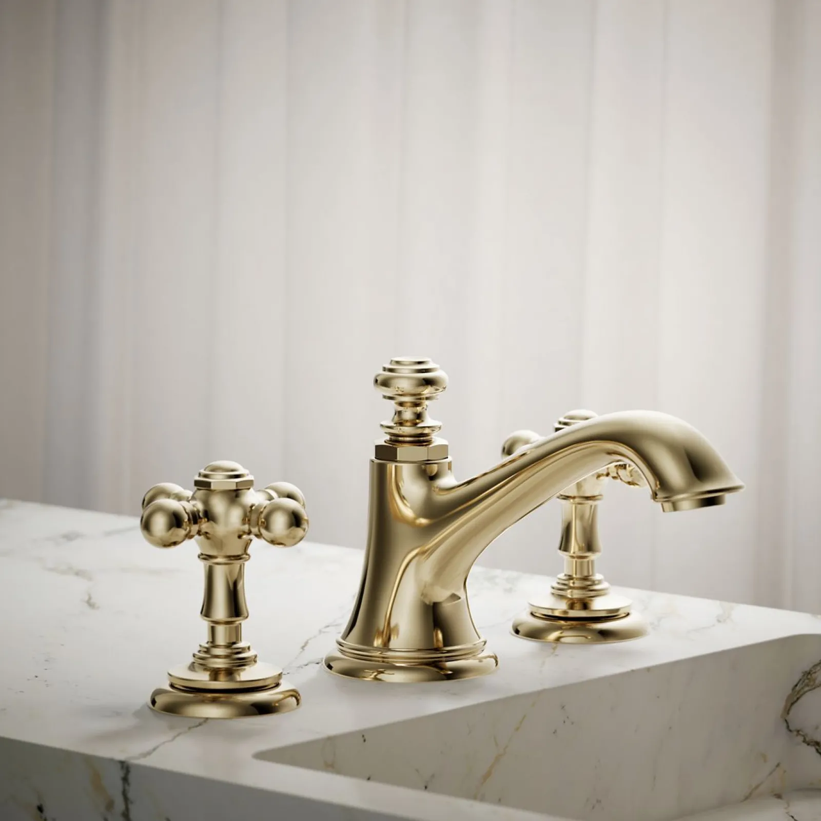 Cross bathroom sink faucet handles^Kohler Outlet
