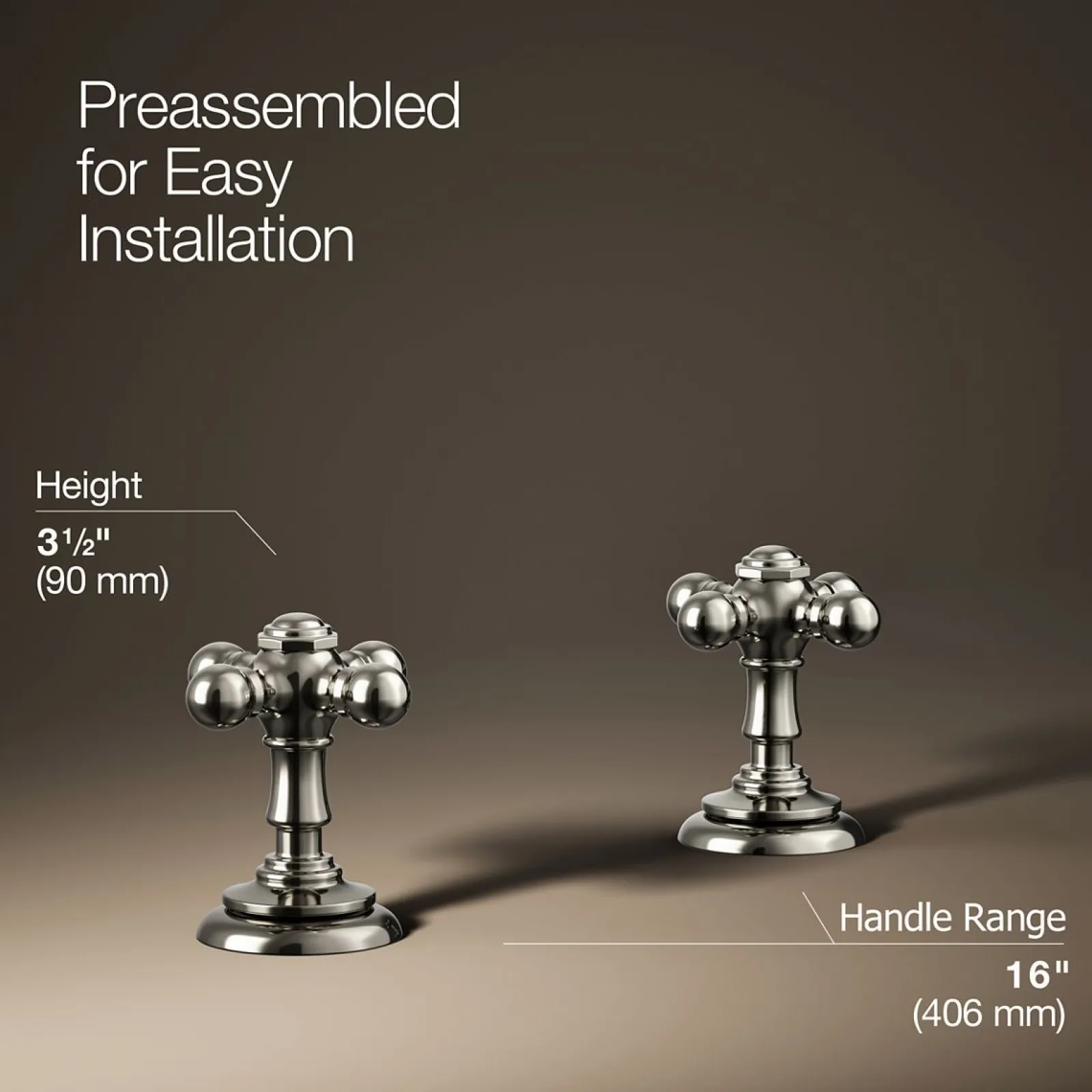 Cross bathroom sink faucet handles^Kohler Outlet