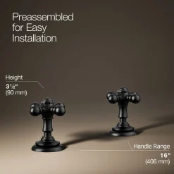 Cross bathroom sink faucet handles^Kohler Outlet