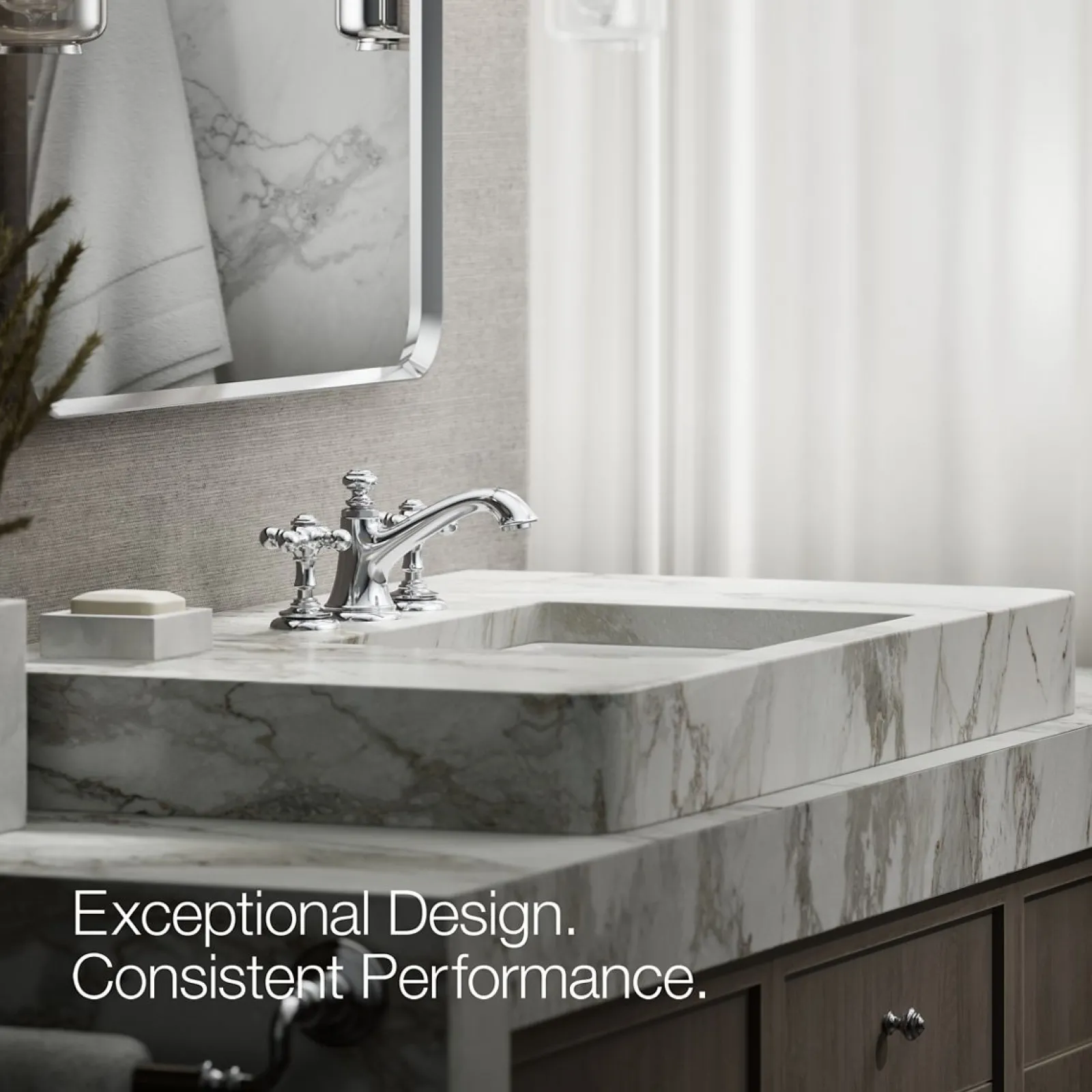 Cross bathroom sink faucet handles^Kohler Outlet