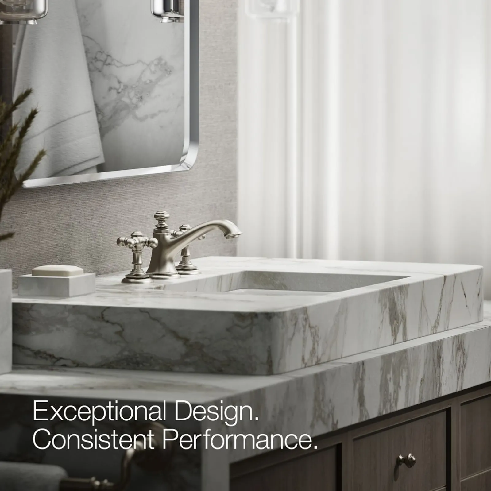 Cross bathroom sink faucet handles^Kohler Outlet