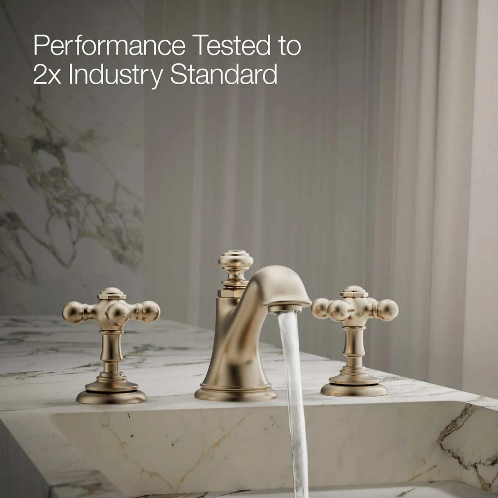Cross bathroom sink faucet handles^Kohler Outlet
