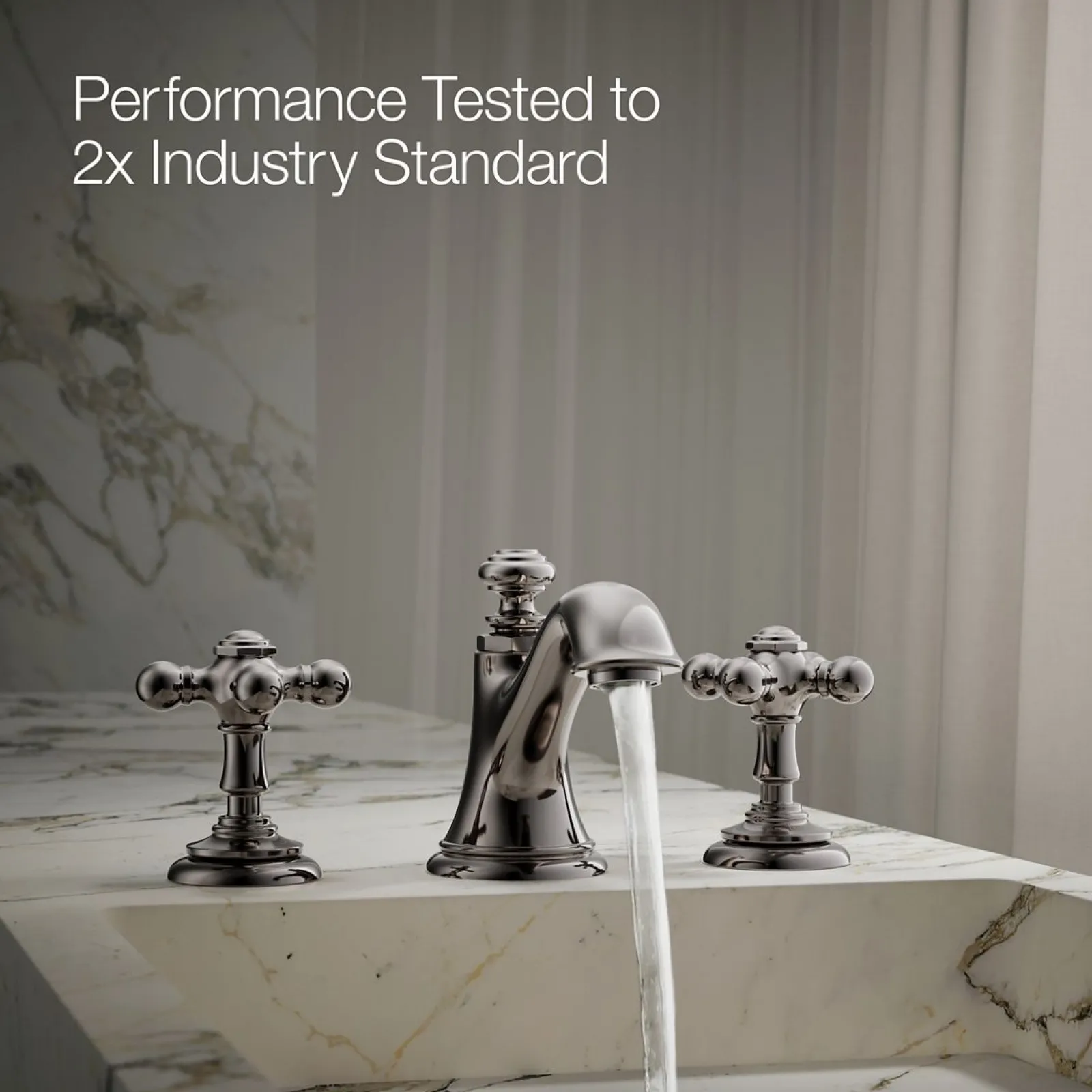Cross bathroom sink faucet handles^Kohler Outlet
