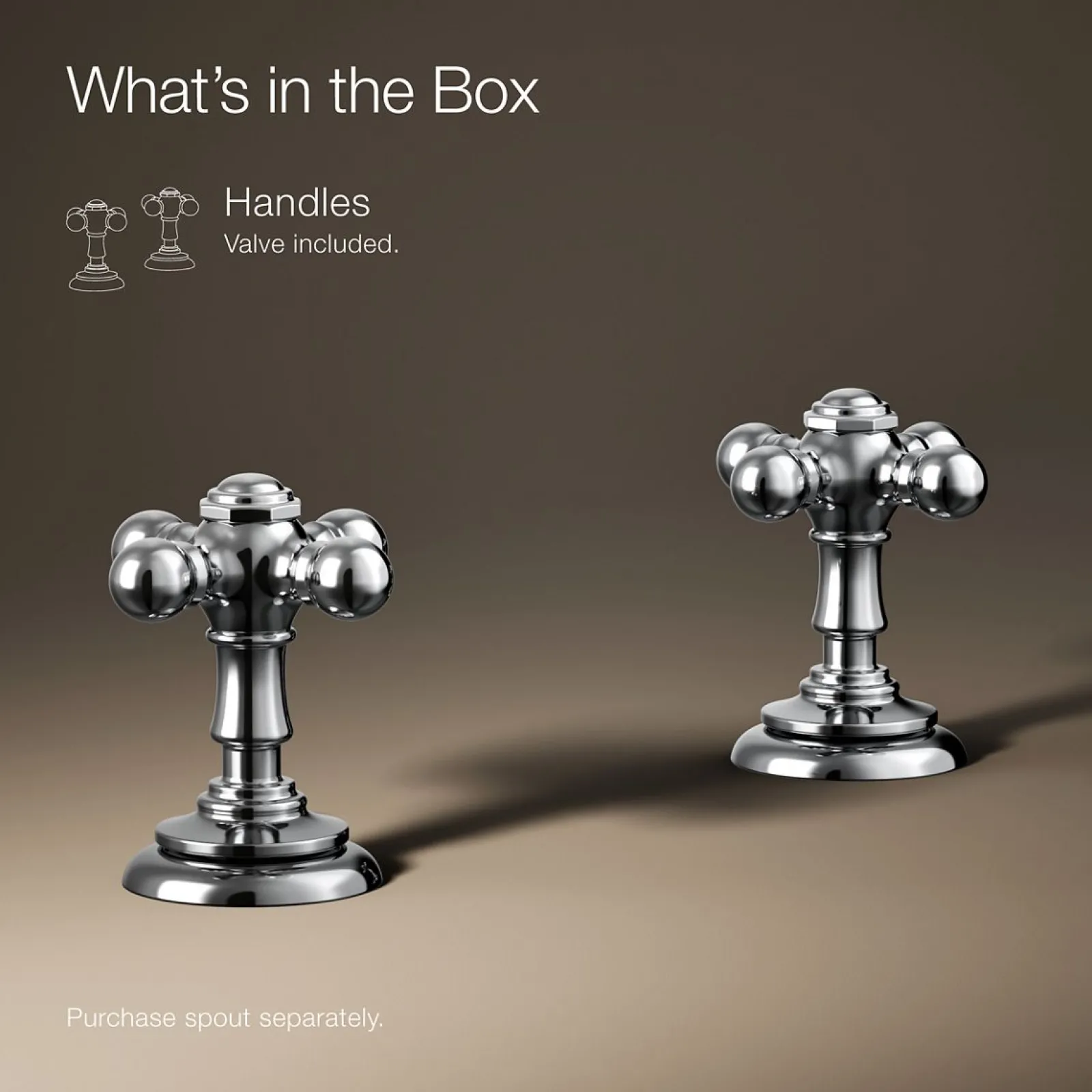 Cross bathroom sink faucet handles^Kohler Outlet