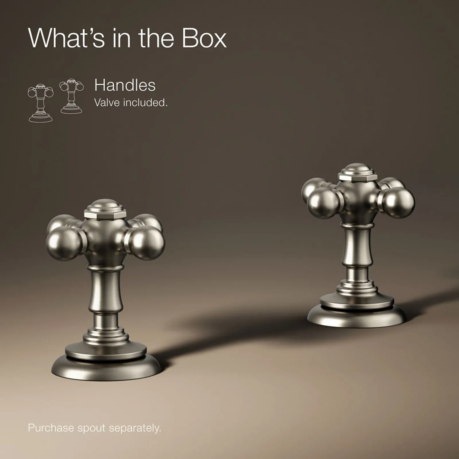 Cross bathroom sink faucet handles^Kohler Outlet