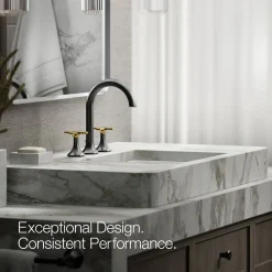 Cross bathroom sink faucet handles^Kohler Online