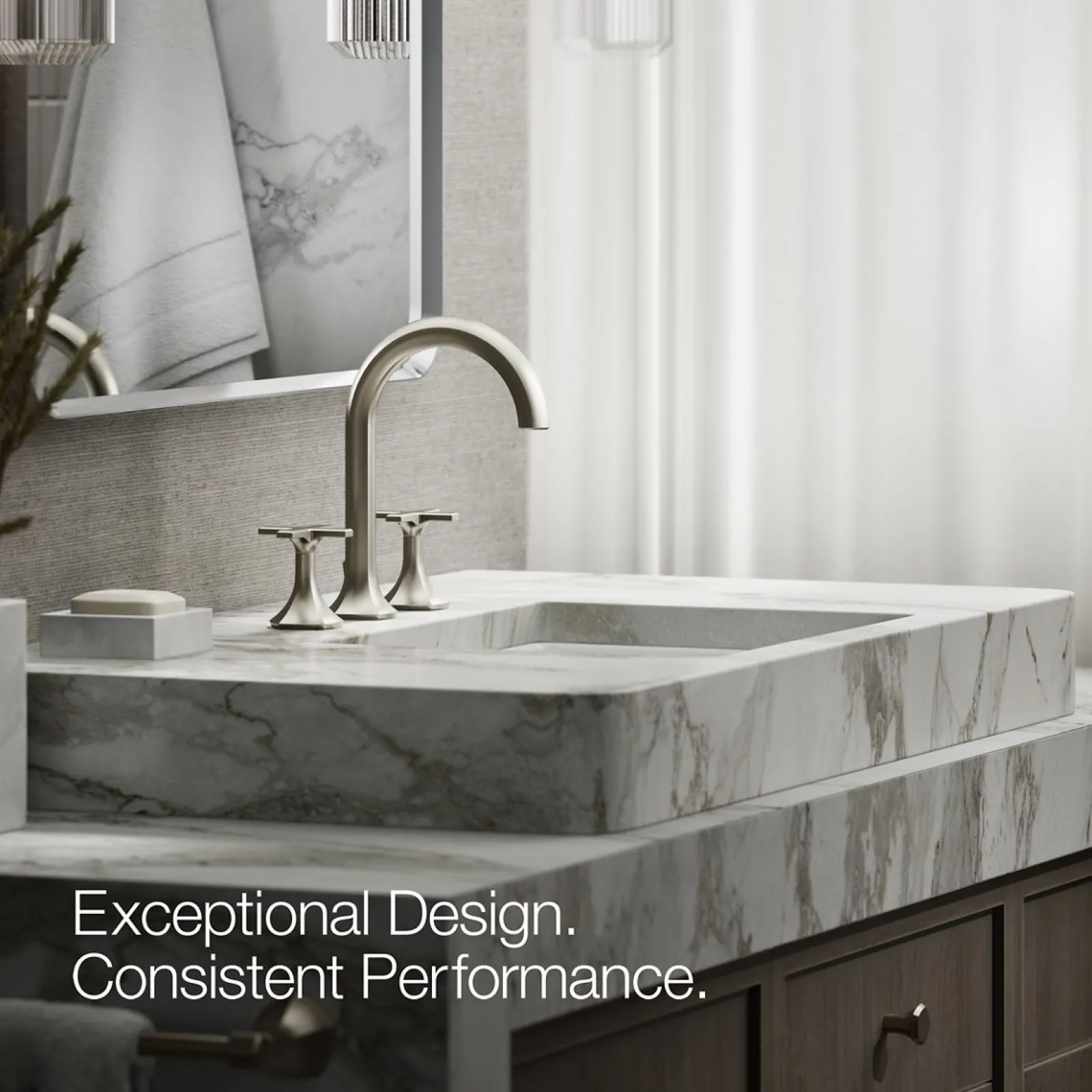 Cross bathroom sink faucet handles^Kohler Online