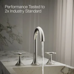 Cross bathroom sink faucet handles^Kohler Online