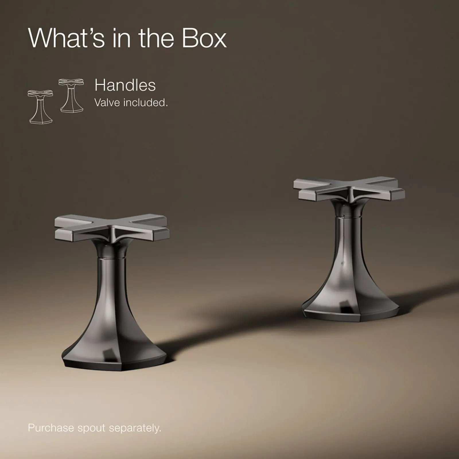Cross bathroom sink faucet handles^Kohler Online