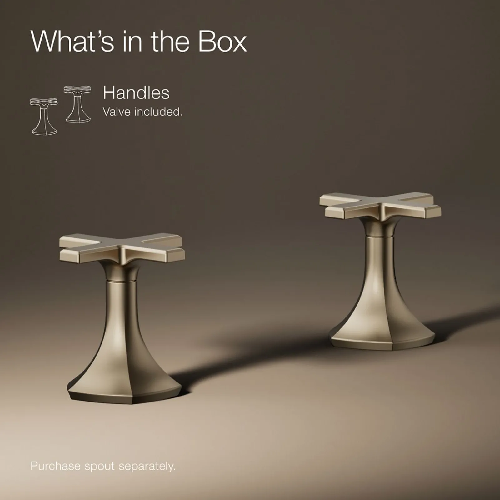 Cross bathroom sink faucet handles^Kohler Online