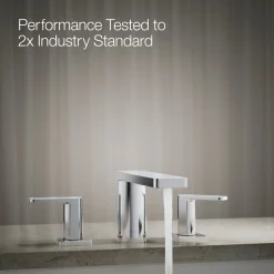 Deck-mount bath faucet^Kohler
