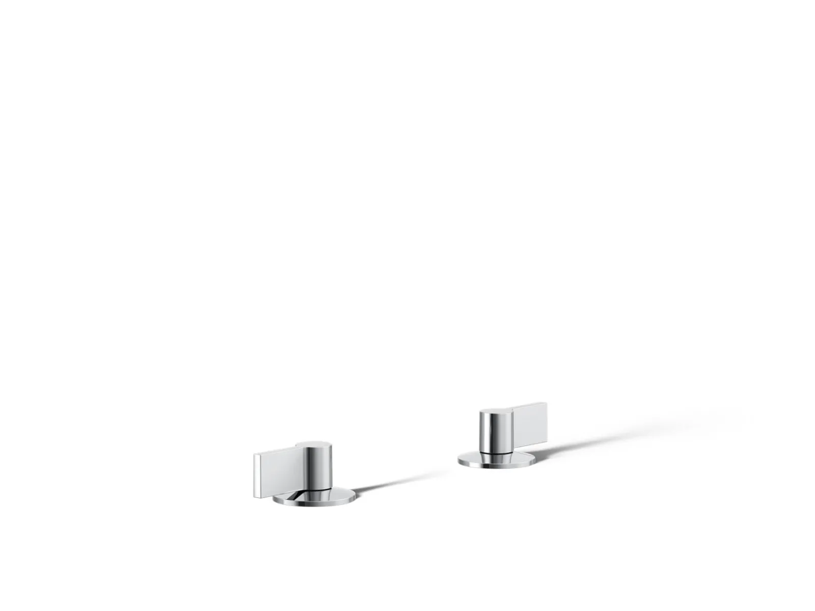 Deck-mount bath faucet handles with Lever design^Kohler Clearance