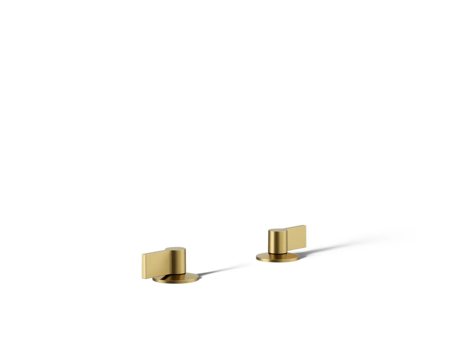 Deck-mount bath faucet handles with Lever design^Kohler Clearance