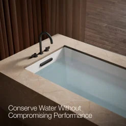 Deck-mount bath faucet handles with Lever design^Kohler Clearance