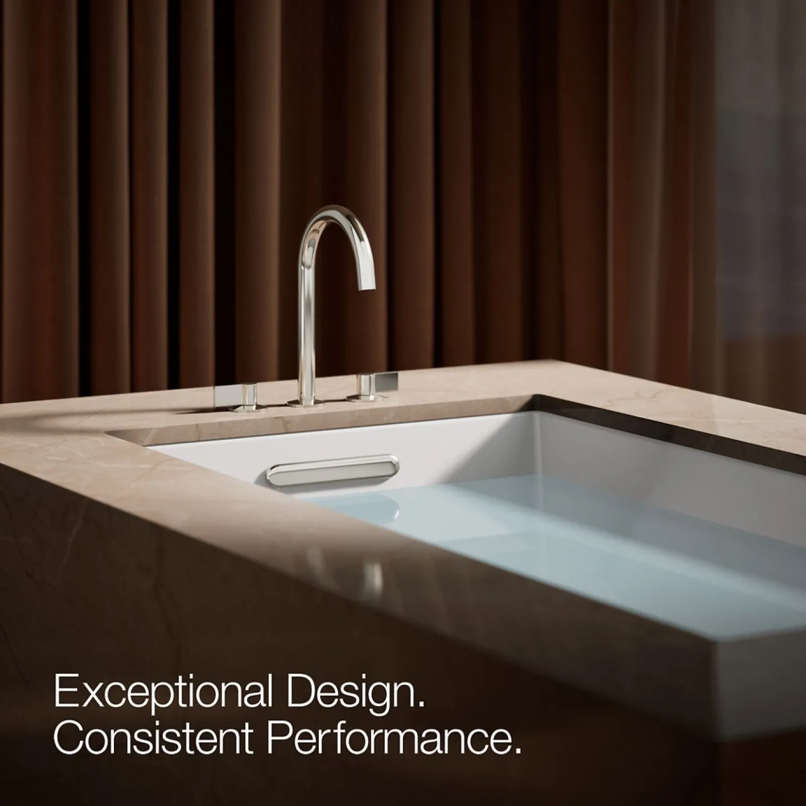 Deck-mount bath faucet handles with Lever design^Kohler Clearance