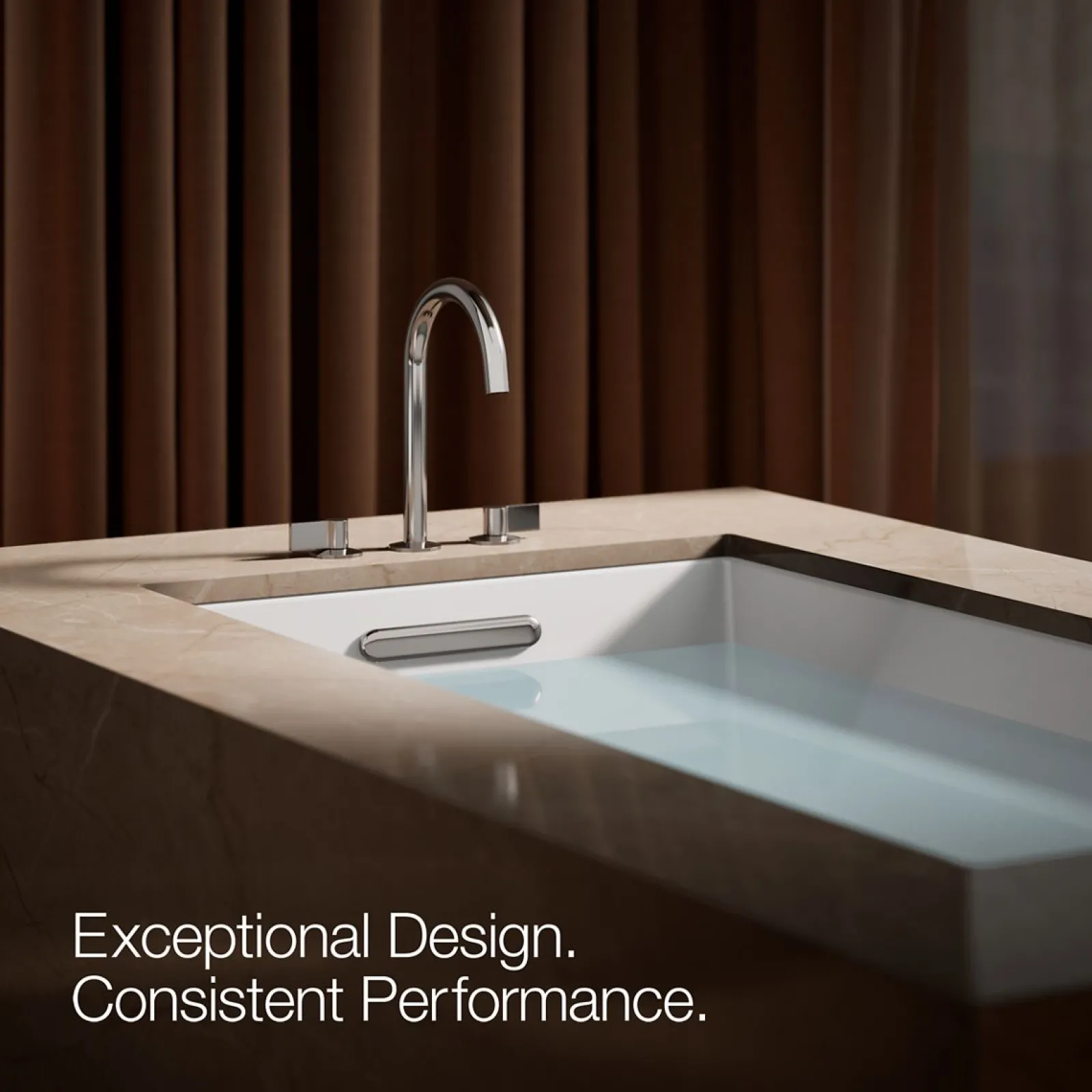 Deck-mount bath faucet handles with Lever design^Kohler Clearance