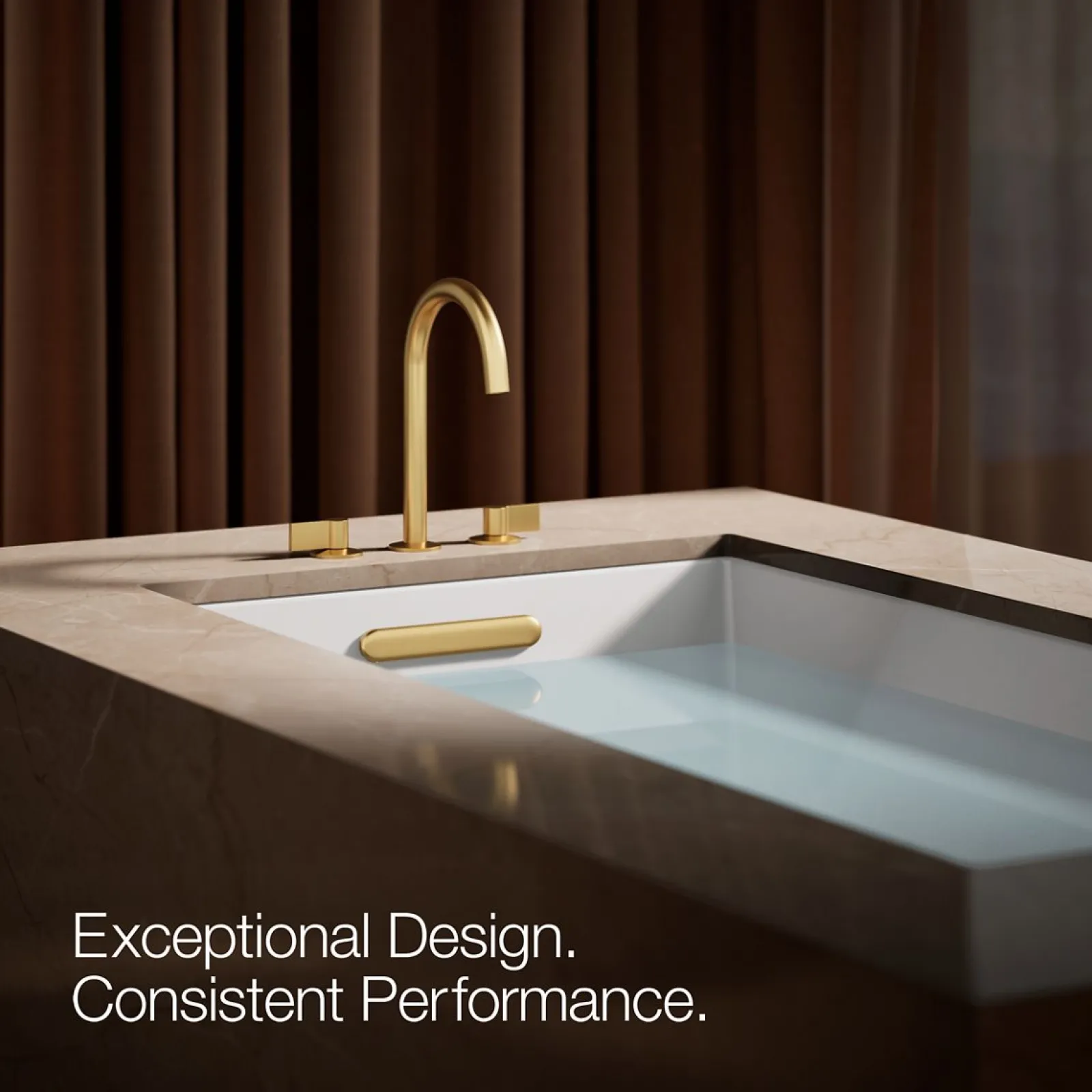 Deck-mount bath faucet handles with Lever design^Kohler Clearance