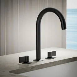 Deck-mount bath faucet handles with Lever design^Kohler Clearance