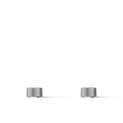 Deck-mount bath faucet handles with Oyl design^Kohler