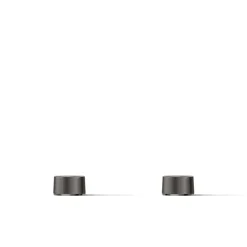 Deck-mount bath faucet handles with Oyl design^Kohler