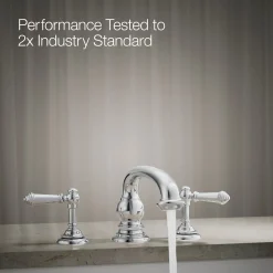 Deck-mount bath faucet handle trim with Lever design^Kohler New