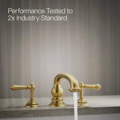 Deck-mount bath faucet handle trim with Lever design^Kohler New