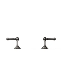 Deck-mount bath faucet handle trim with Lever design^Kohler New