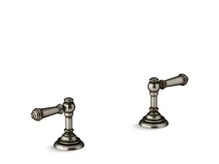 Deck-mount bath faucet handle trim with Lever design^Kohler New