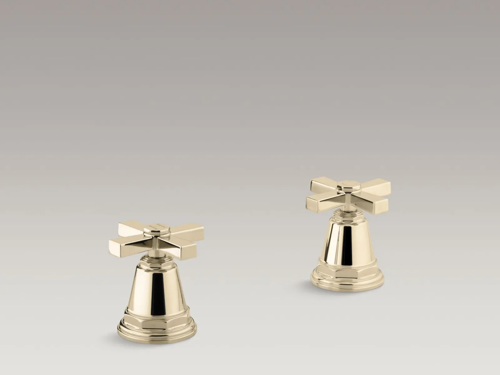 Deck-mount bath faucet handle trim with Cross design^Kohler Discount