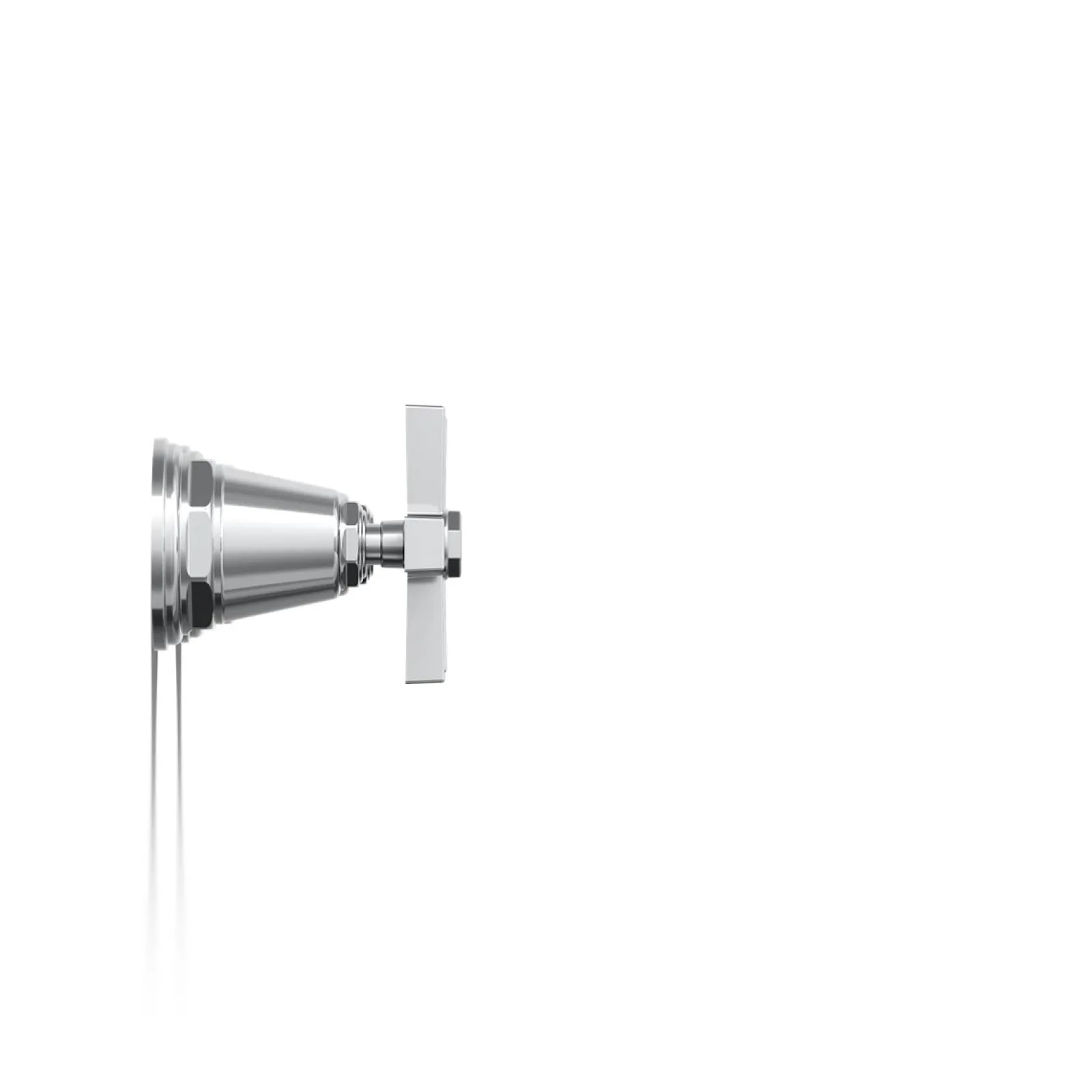 Deck-mount bath faucet handle trim with Cross design^Kohler Discount