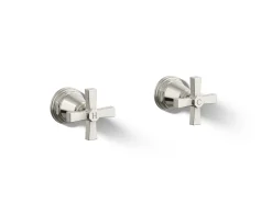 Deck-mount bath faucet handle trim with Cross design^Kohler Discount