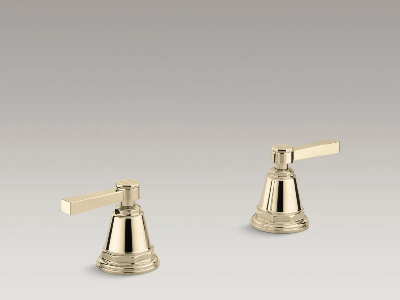 Deck-mount bath faucet handle trim with Lever design^Kohler Best
