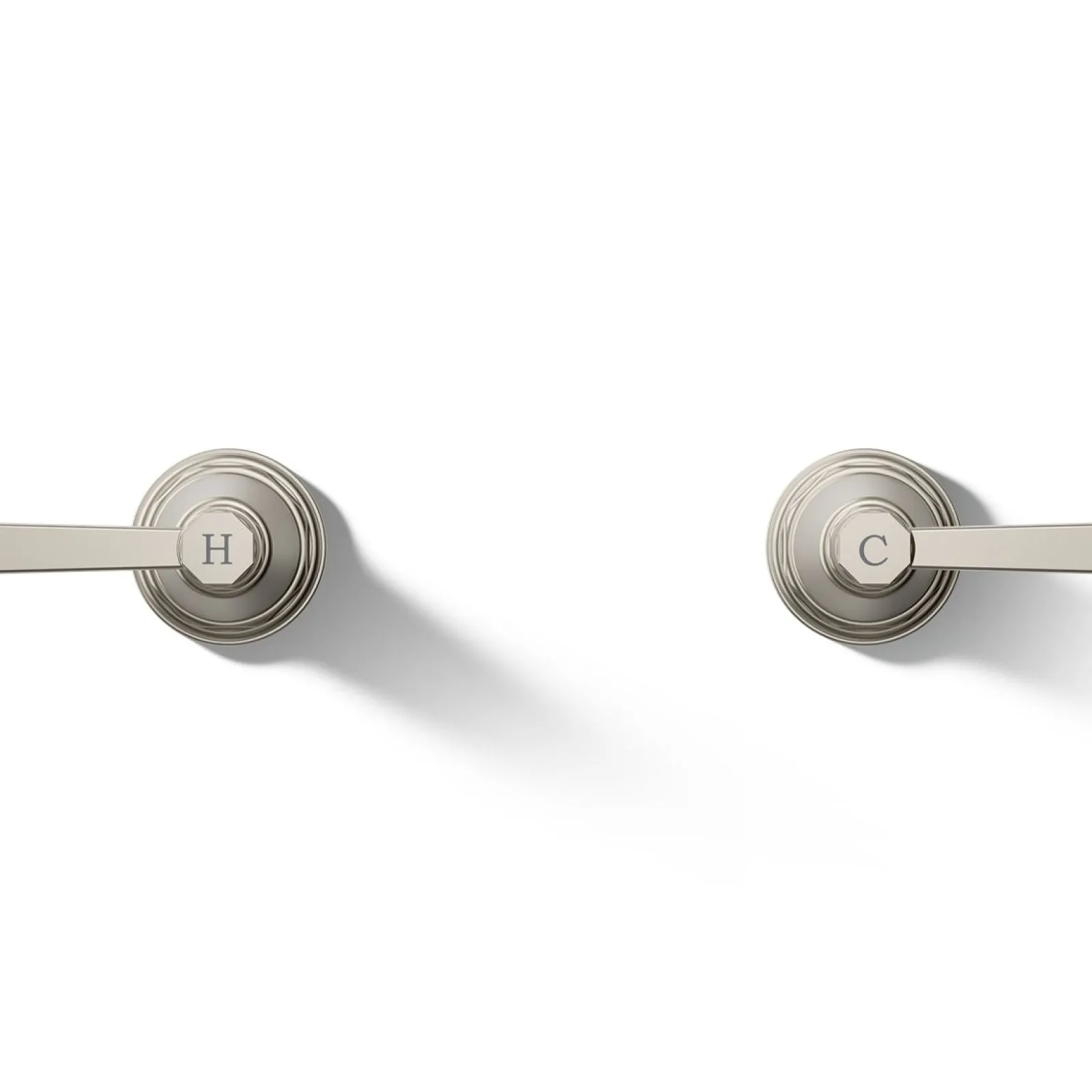 Deck-mount bath faucet handle trim with Lever design^Kohler Best