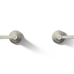 Deck-mount bath faucet handle trim with Lever design^Kohler Best