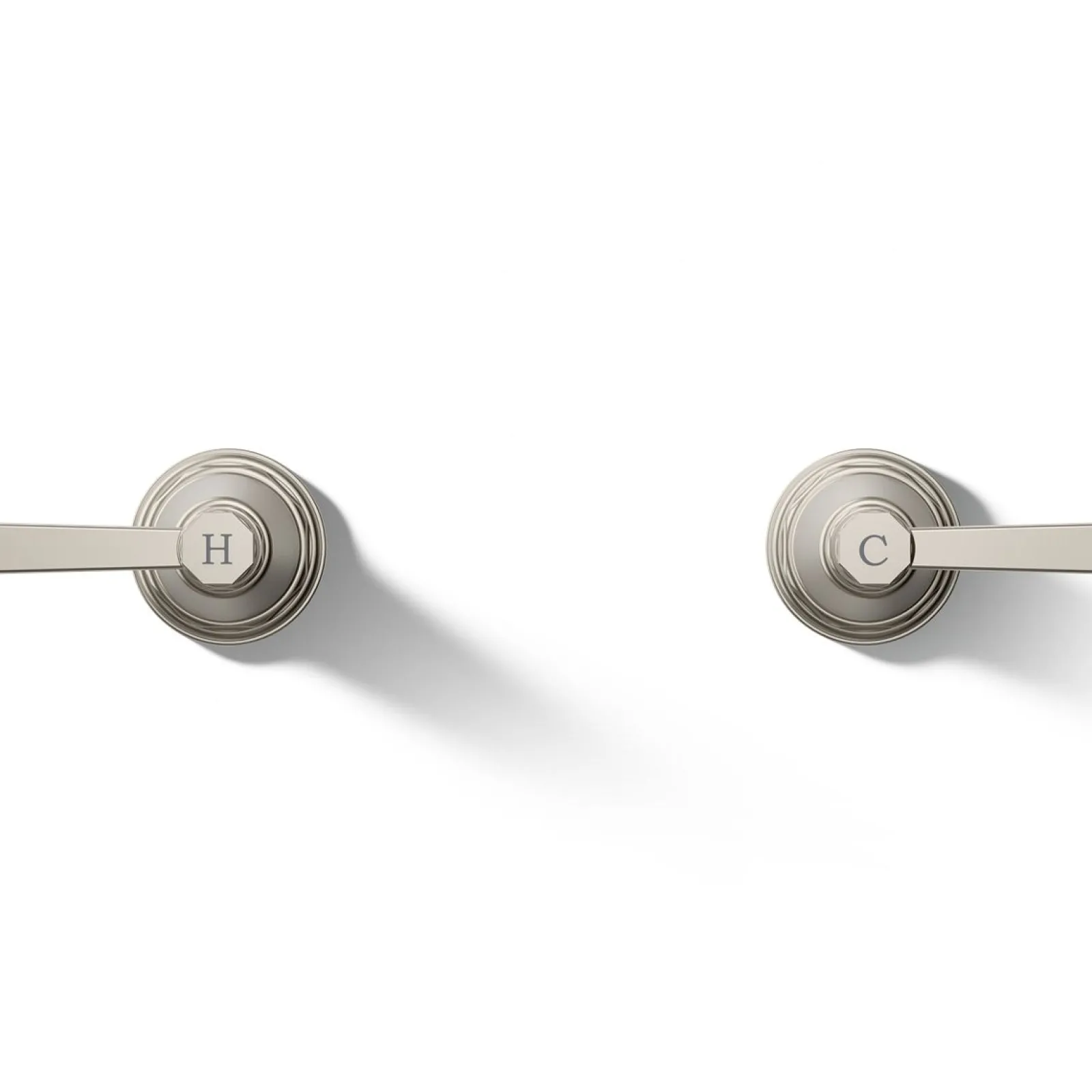 Deck-mount bath faucet handle trim with Lever design^Kohler Best