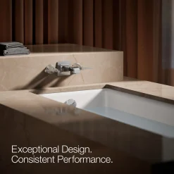 Deck-mount bath faucet handle trim with Lever design^Kohler Best