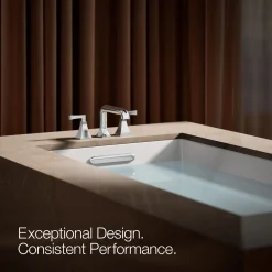 Deck-mount bath faucet handle trim^Kohler Online