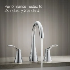 Deck-mount bath faucet trim^Kohler