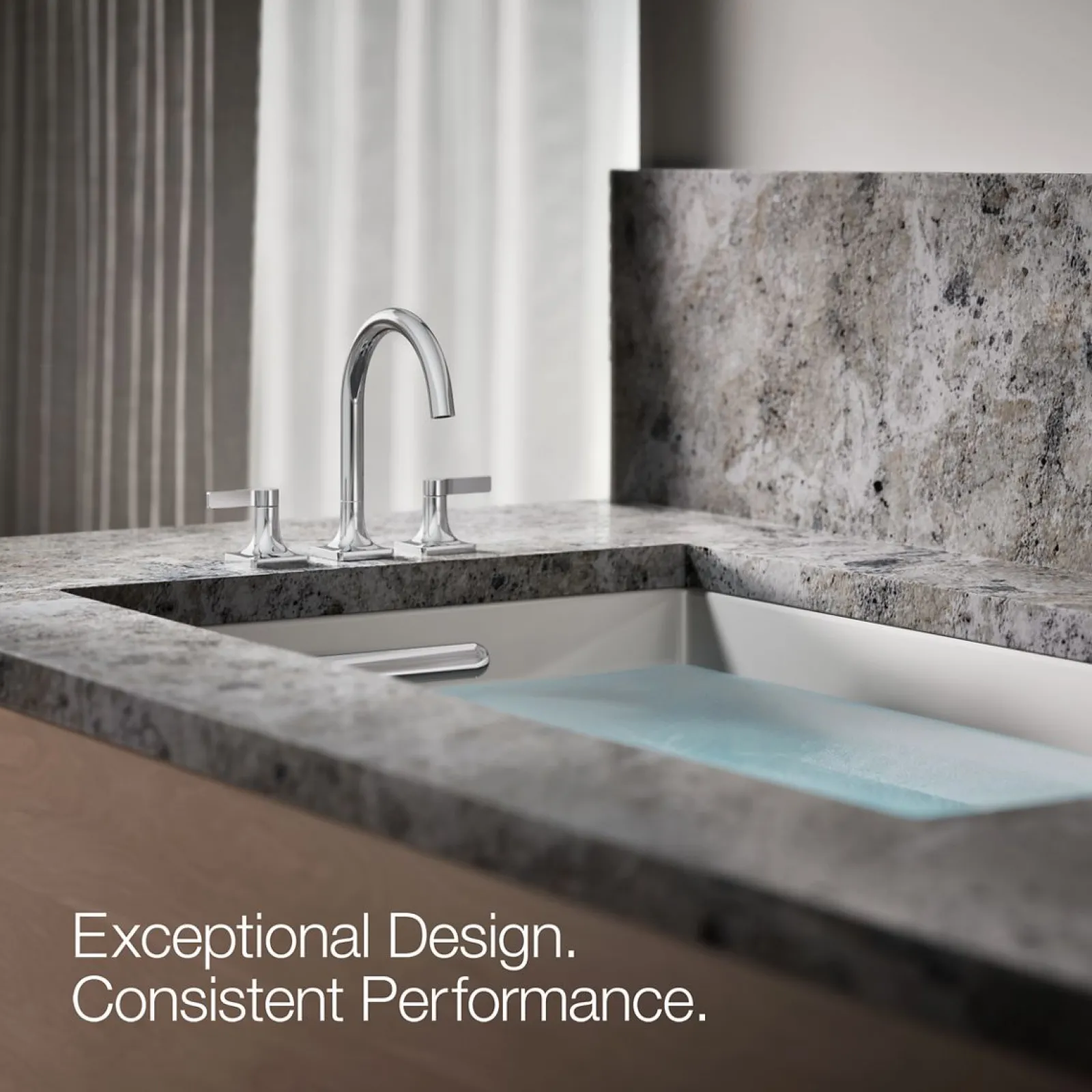 Deck-mount bath faucet trim^Kohler Clearance