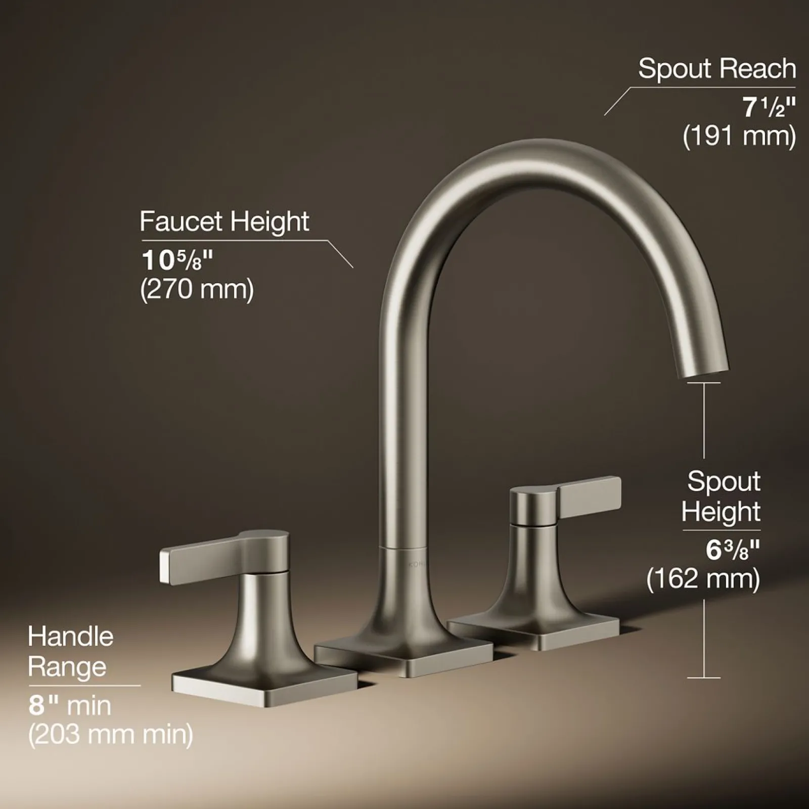 Deck-mount bath faucet trim^Kohler Clearance