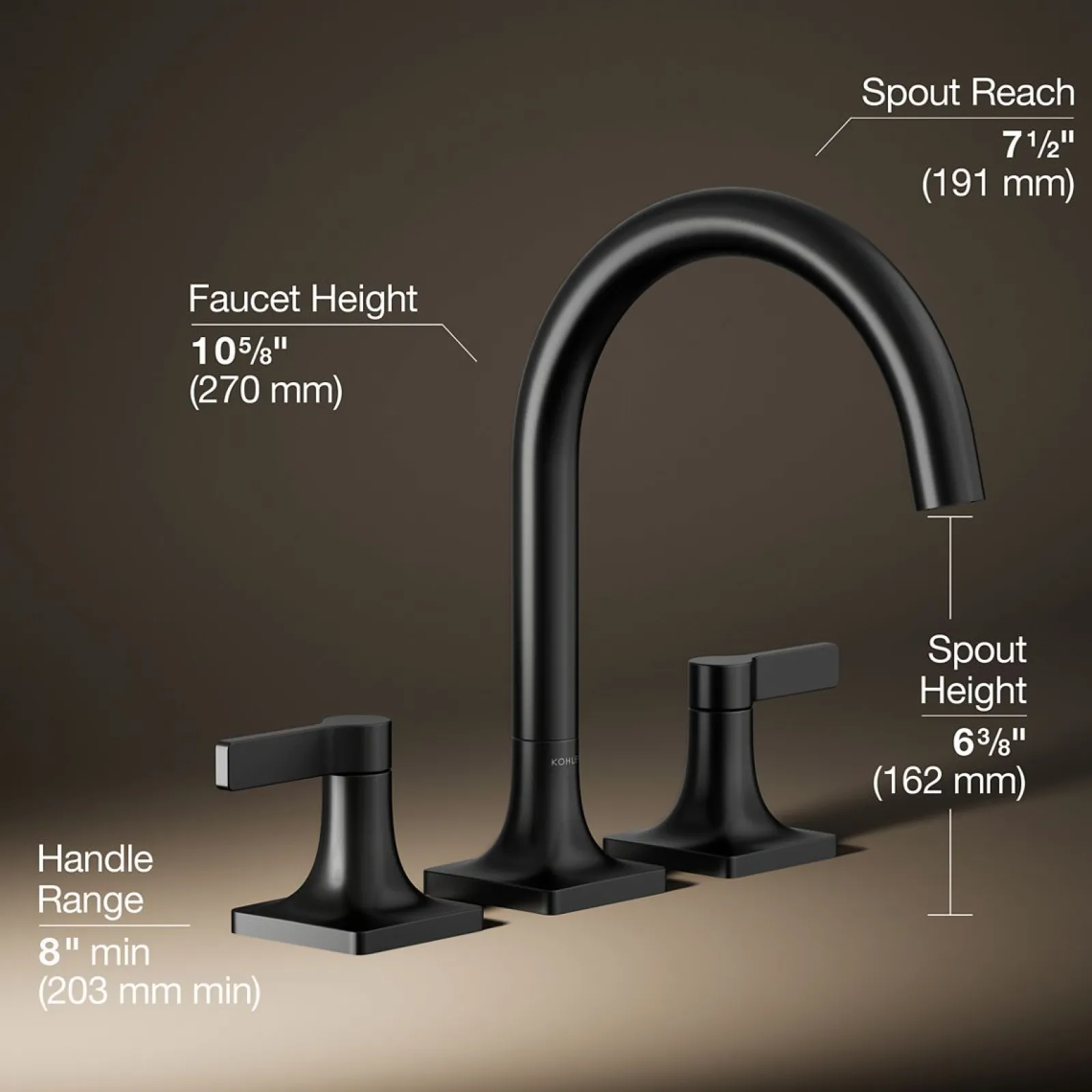 Deck-mount bath faucet trim^Kohler Clearance