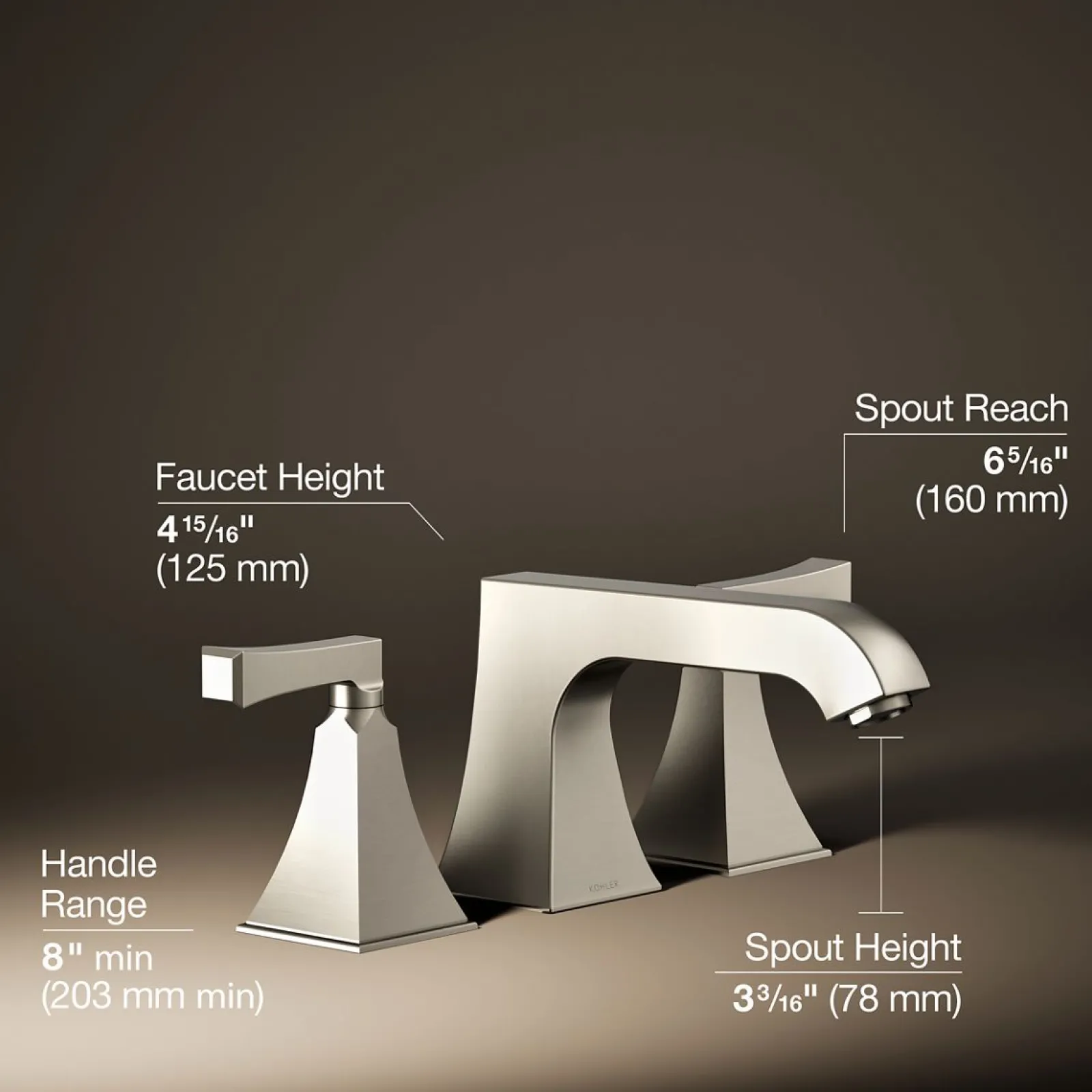 Deck-mount bath faucet trim^Kohler Outlet