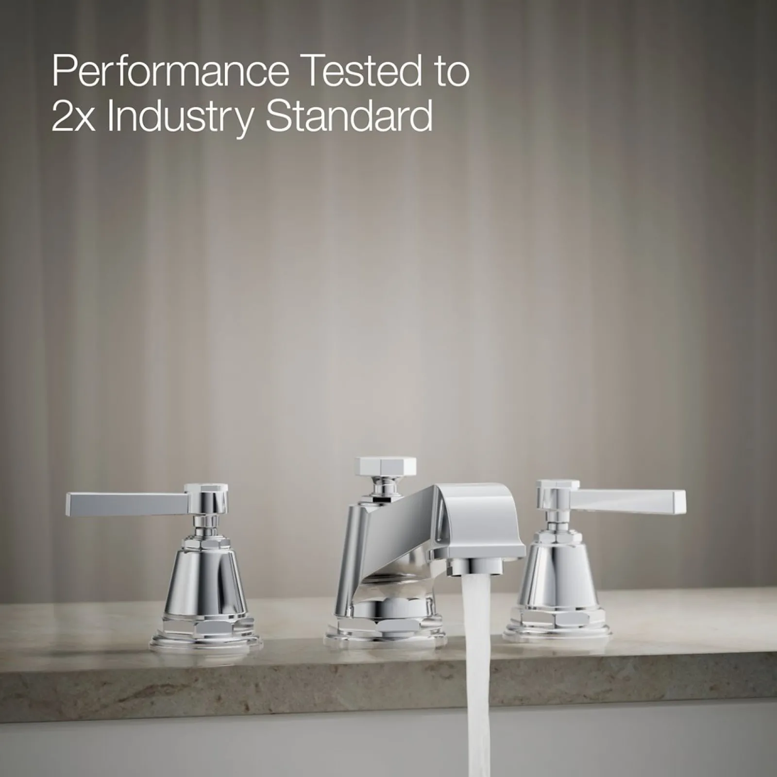Deck-mount bath faucet trim^Kohler New