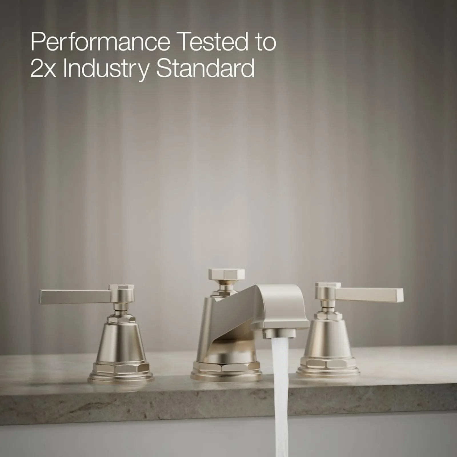 Deck-mount bath faucet trim^Kohler New