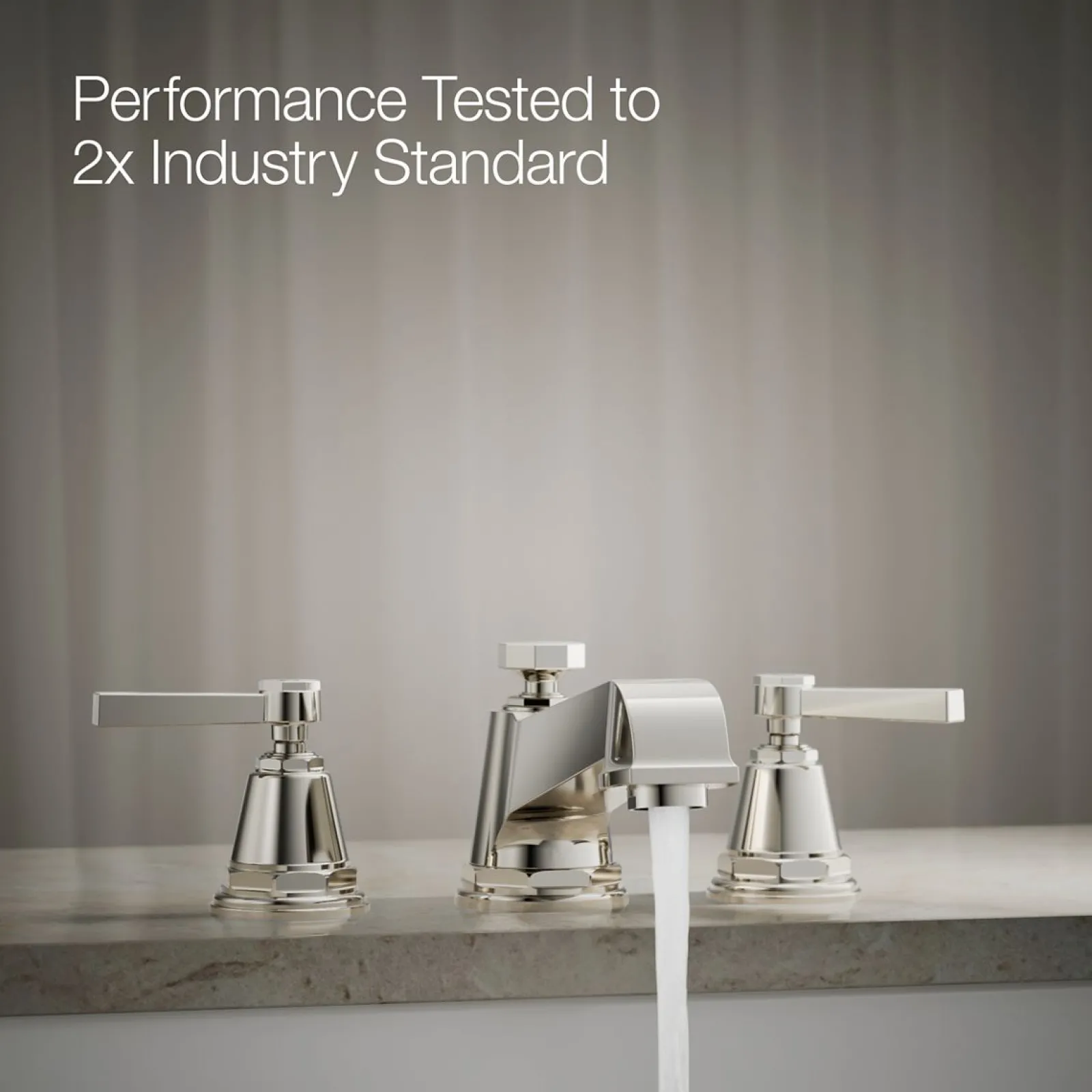 Deck-mount bath faucet trim^Kohler New
