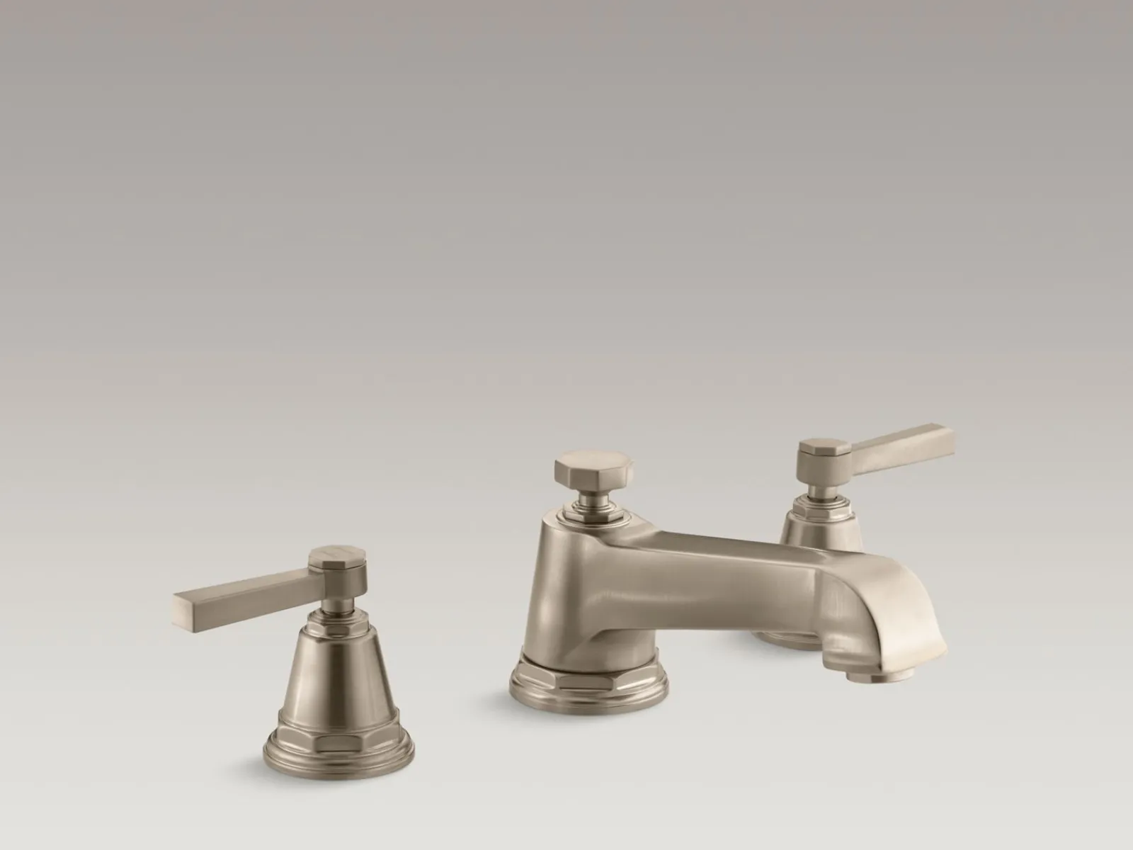 Deck-mount bath faucet trim^Kohler New