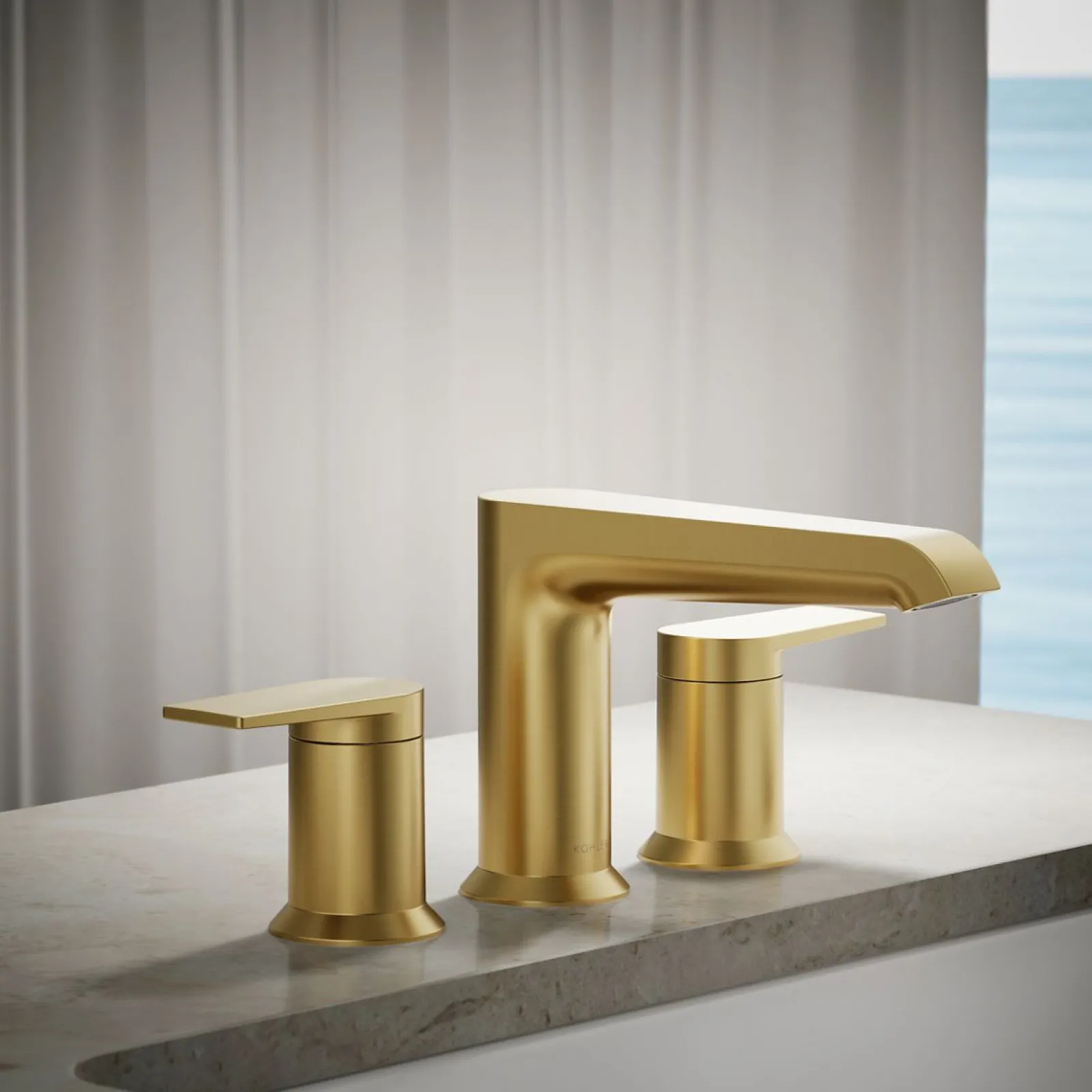 Deck-mount bath faucet trim^Kohler Best