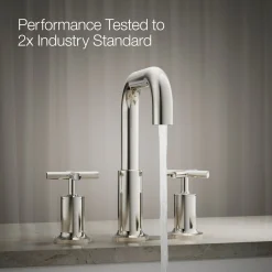 Deck-mount bath faucet trim with Cross handles^Kohler Sale