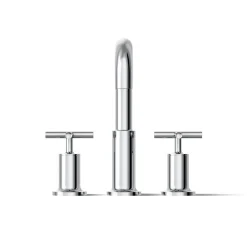 Deck-mount bath faucet trim with Cross handles^Kohler Sale
