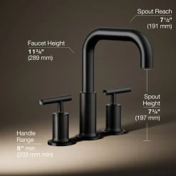 Deck-mount bath faucet trim with Lever handles^Kohler Outlet